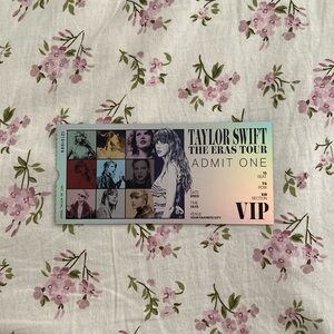 TAYLOR SWIFT ERAS TOUR VIP “TICKET”